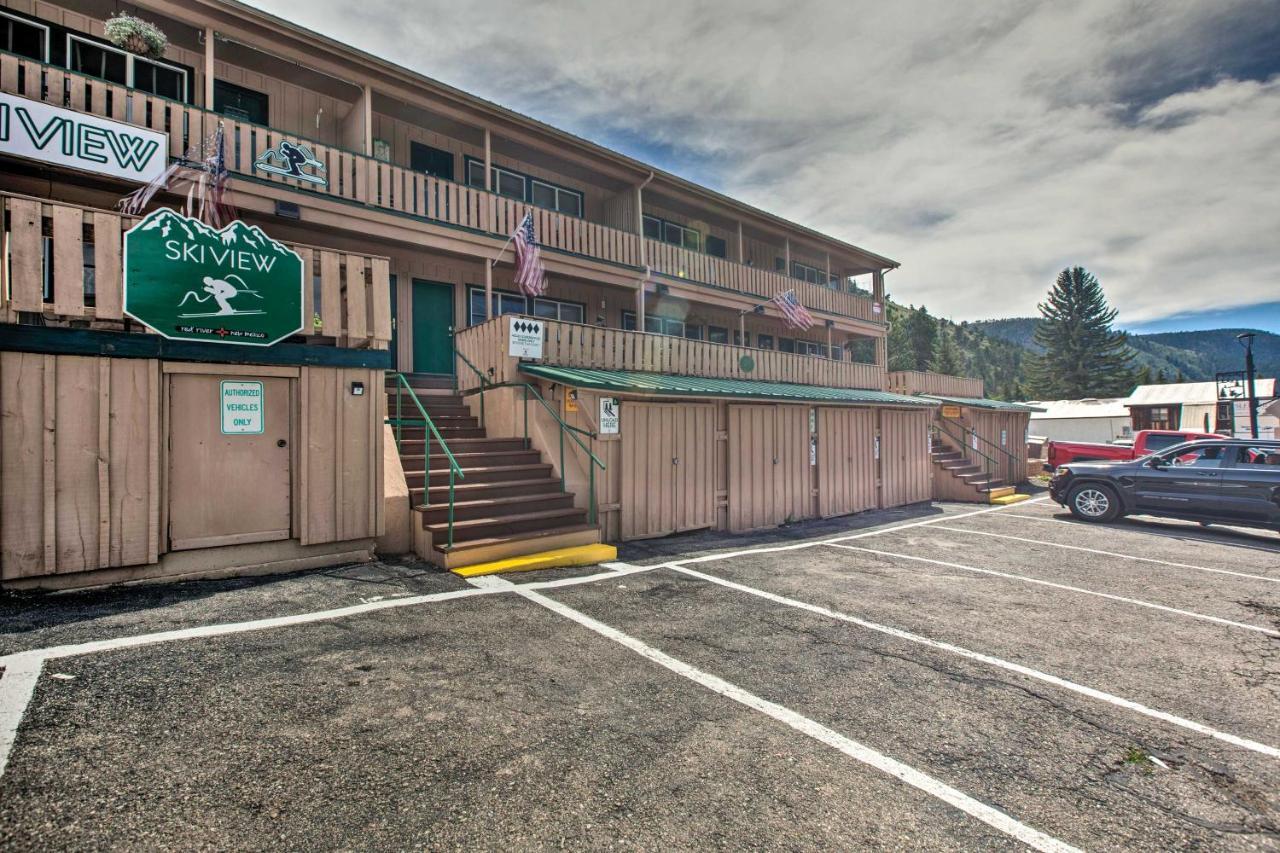 Main St Red River Ski Condo With Mountain View! Exteriör bild
